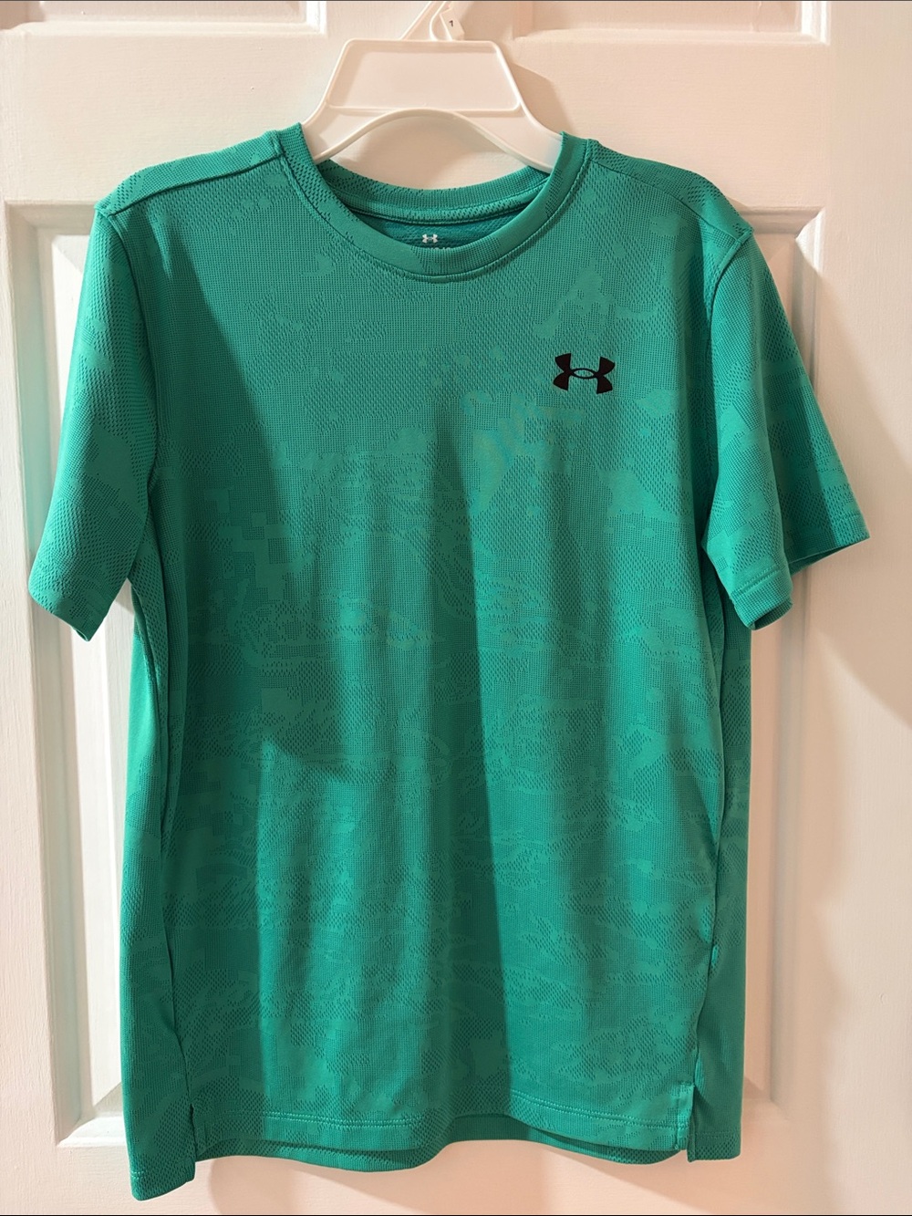 Under Armour Teal Short Sleeve Crew Neck Performance Tee